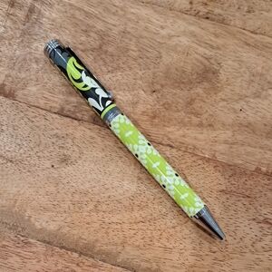 Vera Bradley Retired BAROQUE INK PEN Black Ball Point Refillable Collectible